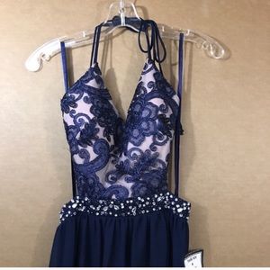 City Studio NWT Formal Maxi Dress Juniors 3